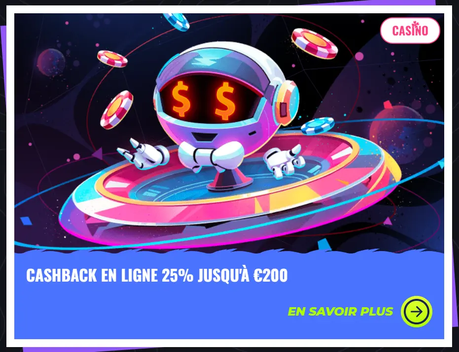 casino cashback bonus